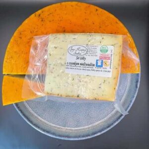 Ser Żółty z Czosnkiem Niedźwiedzim