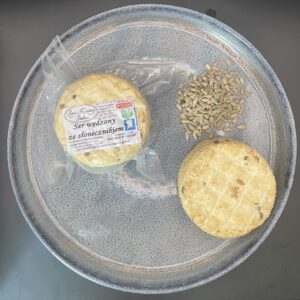 Ser ze słonecznikiem